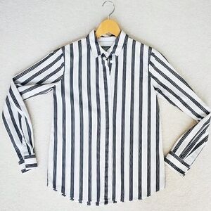 ASOS Unisex Stripped Button Down